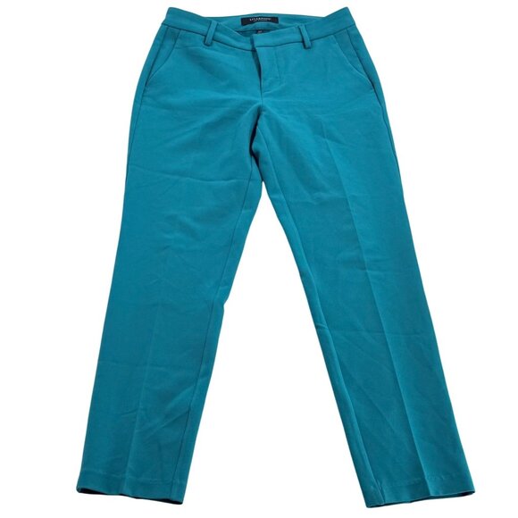 Liverpool Pants - Liverpool Los Angeles Turquoise Stretch Trousers 4/27 Tailored Fit